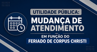 Câmara de Catanduva altera horário de funcionamento durante feriado de Corpus Christi