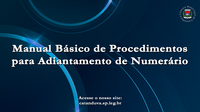 Câmara de Catanduva elabora Manual Básico de Procedimentos para Adiantamento de Numerário