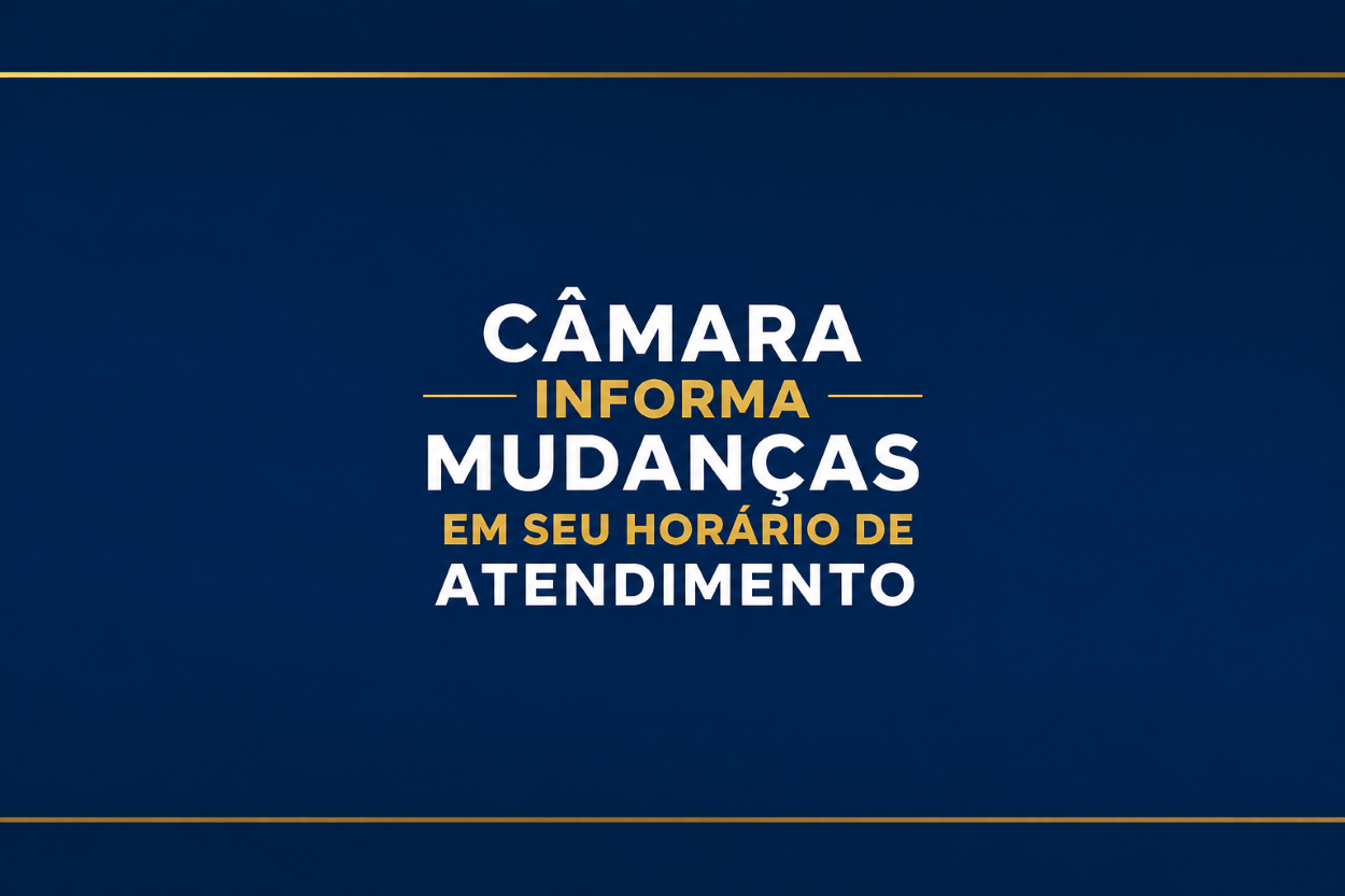 Câmara de Catanduva informa alteração no horário de atendimento na segunda-feira (29), dia de jogo da seleção na Copa