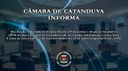 CÂMARA INFORMA: Atendimento ao público será interrompido em função do Feriado de Corpus Christi e de Ponto Facultativo