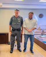 Comandante da PM elogia projeto de Marcos Crippa sobre sinal silencioso de socorro