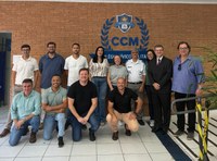 David Roger convida vereadores e jornalistas para conhecer o Colégio Cívico-Militar de Rio Preto