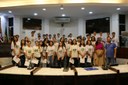Jovens do Programa Criança Cidadão do Futuro vivenciam o Legislativo em visita à Câmara Municipal