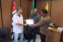 Manoel Gol de Ouro entrega Moção de Aplausos aos 60 anos do Clube Vasco da Gama