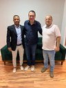 Manoel Gol de Ouro visita gabinetes de deputados na Alesp
