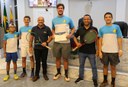 MOÇÃO DE APLAUSOS: Vereador David Roger faz homenagem ao professor de tênis Túlio Crepaldi