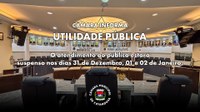 Câmara de Catanduva retorna com seu atendimento normal nesta segunda-feira, dia 5 de janeiro
