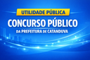UTILIDADE PÚBLICA: Inscrições para concurso público da Prefeitura de Catanduva terminam nesta quinta-feira, dia 12 de fevereiro
