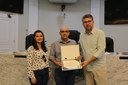 Vereador Gleison Begalli entrega Moção de Congratulações à empresa Tietê Agroindustrial, que promoveu a 1ª Corrida do Bem