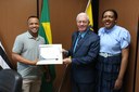 Vereador Manoel Gol de Ouro entrega Moção ao Pastor Dr. Salomão, da Assembleia de Deus – Ministério de Madureira