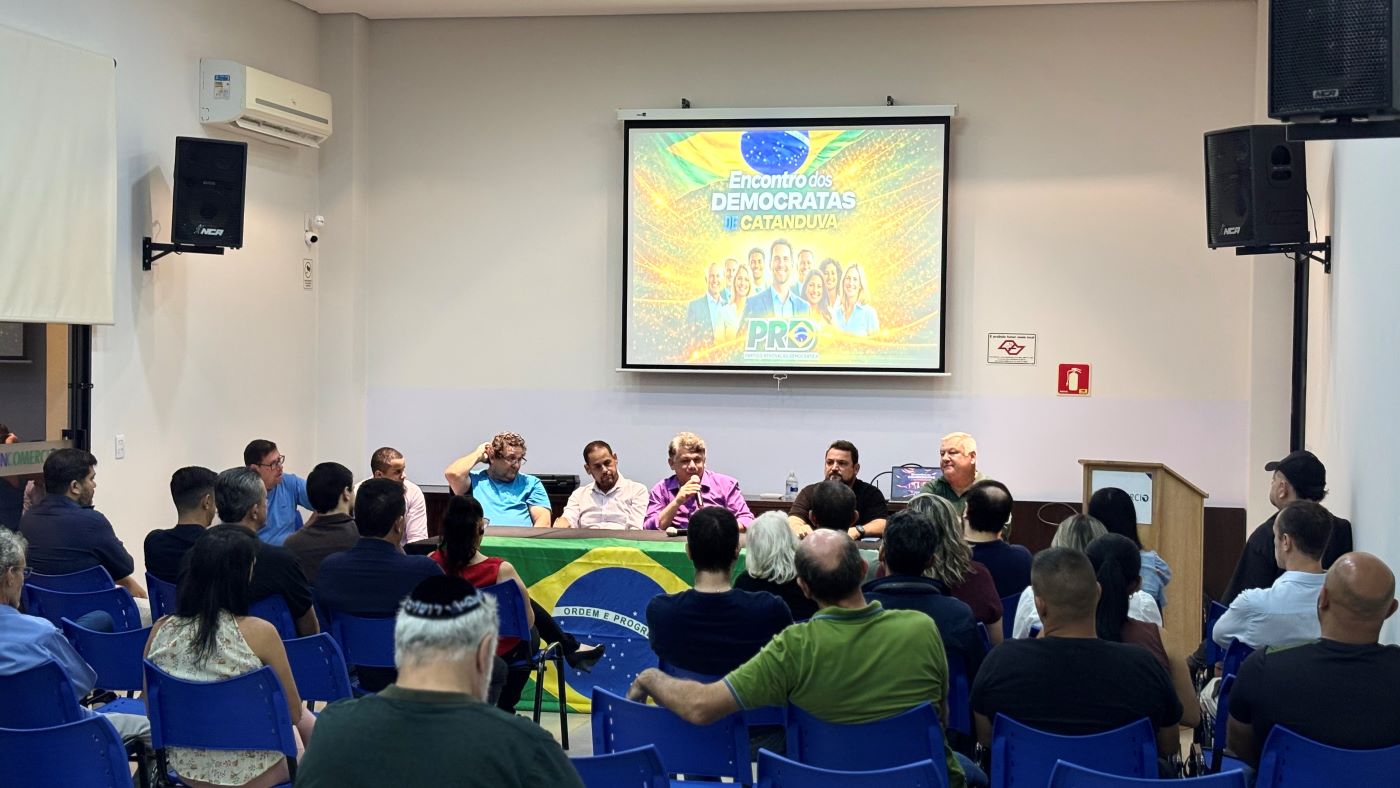 Vereadores Bellê e Gleison Begalli participam de reunião do Partido Renovação Democrática – PRD